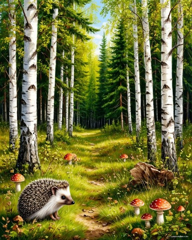 Картина по номерам 