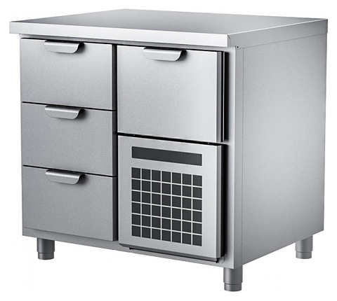 Стол холодильный HappyChef TC GH 3-CBR