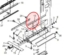 Konica Minolta Guide sheet/4 original A4F3702312