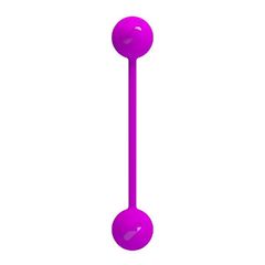 Лиловые вагинальные шарики KEGEL BALL III - 