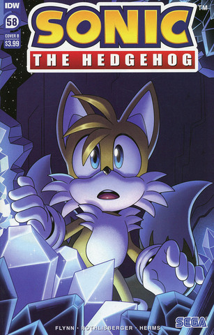 Sonic The Hedgehog Vol 3 #58 (Cover B)