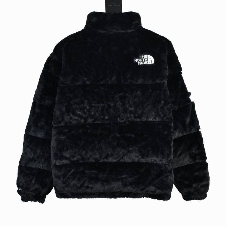 North face faux fur top