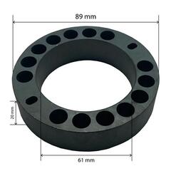 Корпус насоса UNITED PARTS для дизельных пушек 65кВт, толщина 20 мм (Китай)