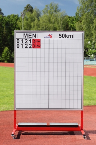 Стенд позиций дисквалификации в спортивной ходьбе Polanik TCS16-S0514