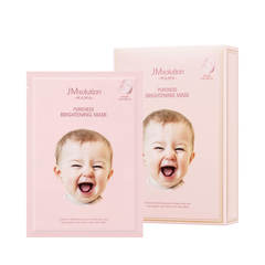 JMsolution Mama Pureness Brightening Mask Plus гипоаллергенная тканевая маска для сияния кожи