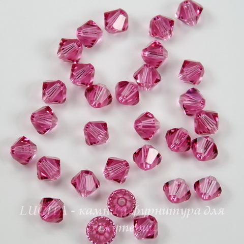 5328 Бусина - биконус Сваровски Rose 3 мм, 10 штук