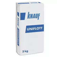 Шпатлевка для внутренних работ гипсовая Knauf Uniflott.