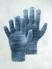 Перчатки ХБ (5 нитей, 10 класс) серые