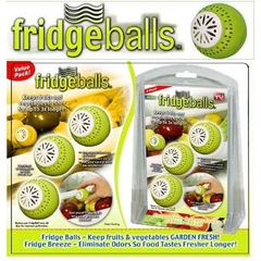 Поглотитель запаха для холодильника Fridge Balls - 3 шт.