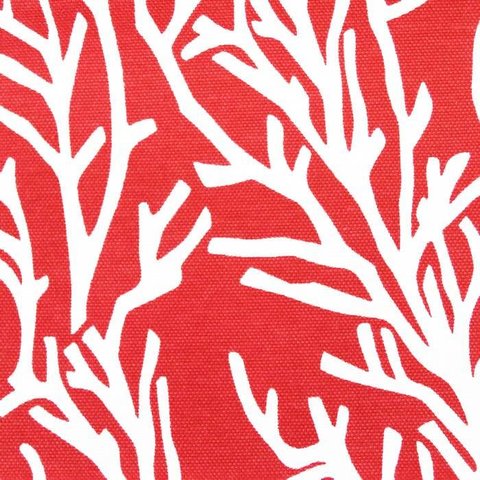 Хлопковая ткань Форест уличная коллекция красный
