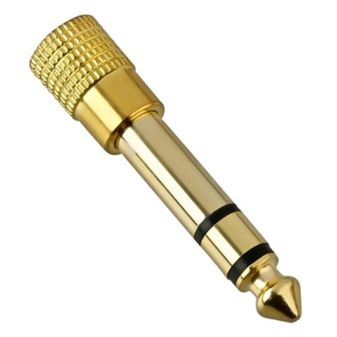 beyerdynamic Jack adapter screwable 3.5 mm socket to 6.3 mm jack, переходник для наушников (#934682)