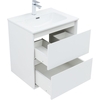 Aquanet 336367 Тумба Милан 60 цв. белый глянец (336367)