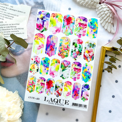 Пленки LAQUE NAIL WRAPS №49