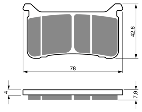 Тормозные колодки дисковые 386 S3