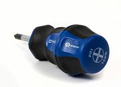 Отвертка Ultra Grip КОБАЛЬТ PH-1 х 38 мм CR-V, двухкомпонентная рукоятка (1 шт.) подвес (646-386)