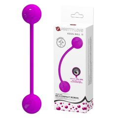 Лиловые вагинальные шарики KEGEL BALL III - 