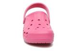 Сабо Крокс (Crocs) пляжные шлепанцы кроксы для девочек, цвет розовый. Изображение 4 из 7.