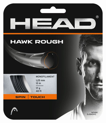 Струны теннисные Head HAWK Rough (12 m) - antracite