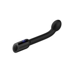 Черный вибростимулятор простаты Rechargeable Prostate Probe - 21,7 см. - 