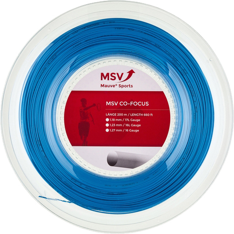 Теннисные струны MSV Co. Focus (200 m) - sky blue