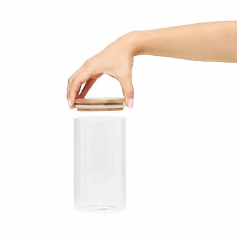 Стеклянная емкость для хранения продуктов ECO STORAGE M, вместимость: ок. 700 ml