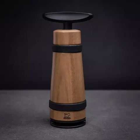 Штопор механический Peugeot Barrel ореховое дерево в подарочной упаковке
