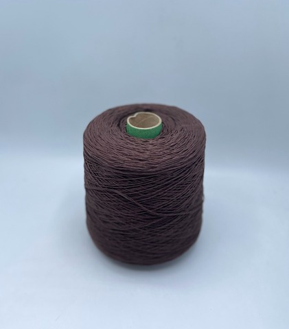 Бобинная пряжа (пр.Италия), art.Cotone, 350м/100 гр. 100%Хлопок, цвет-Мокко , арт.34878