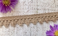 Кружево хлопковое/Тесьма вязаная, ш. 2 см.