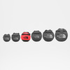 Картинка баул The North Face base camp duffel m Tnf Red/Tnf Black - 4