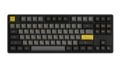 AKKO 5087S /Black&Gold/USB Cable/RGB/Hot Swap/V3 Cream Yellow Switch