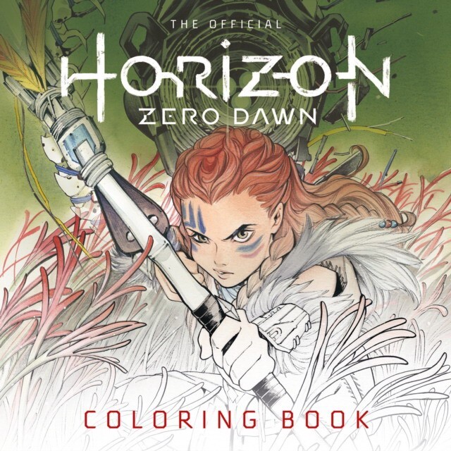 TITAN BOOKS LTD. : The Official Horizon Zero Dawn Coloring Book