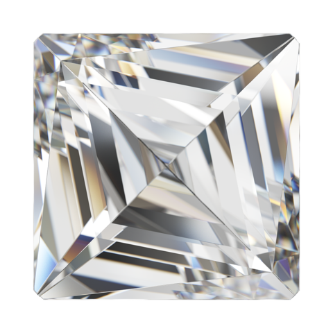 Фианит Каре «Эксцентрик» от 5.00 до 7.00 мм