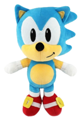 Мягкая игрушка Sonic the Hedgehog Соник (голубой)
