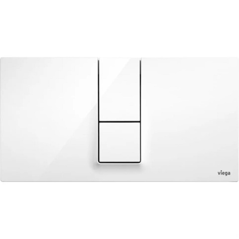Viega 654689 Visign for Style 14 кнопка смыва (пластик) для смывных бачков, белый