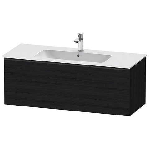 Duravit D-Neo Тумбочка подвесная, 440x1210x462, 1 ящик, цвет: Black Oak DE426401616