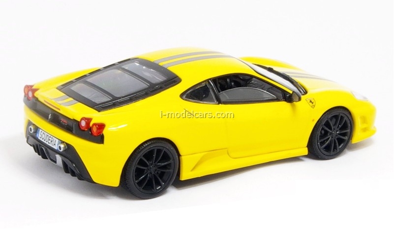 MODEL CARS Ferrari F430 Scuderia yellow 1:43 Eaglemoss Ferrari