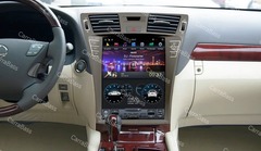 Магнитола для Lexus LS460 (2006-2012) Android 9.0 4/64GB DSP модель ZF-1303L-DSP стиль Tesla