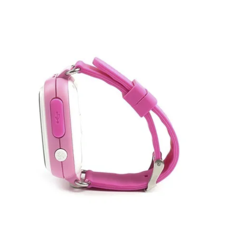 Умные часы для детей Smart Watch Q80(Q90) c GPS (pink) розовые