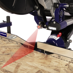 Пила торцовочная ПУЛЬСАР ПТH 255-2300С-2 (2300Вт, 255х30мм, рез 90х340мм, 3200/4500 об/мин, 16,5 кг)