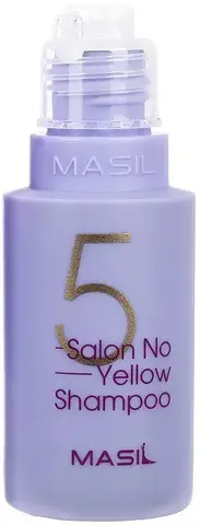 Masil 5 Salon No Yellow Shampoo Шампунь тонирующий для осветленных волос