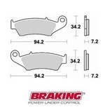 Колодки тормозные braking 772CM1