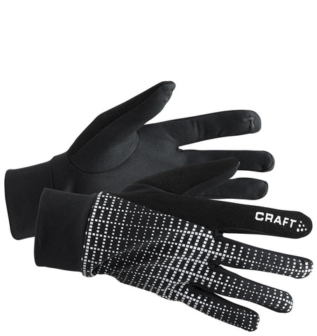 Беговые перчатки Craft Brilliant 2.0 Thermal Black