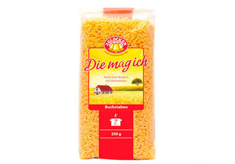 Макароны DMI Buchstaben алфавит, 250г