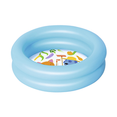 Детский надувной бассейн Bestway  2-Ring Kiddie 51061, 61 х 15 см