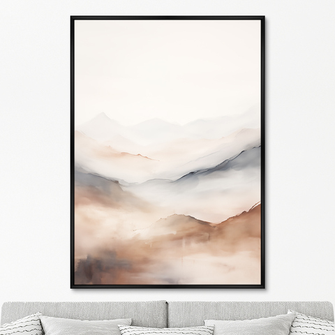 ArtNoMore - Репродукция картины на холсте Landscape collection, Up from, 2024г.