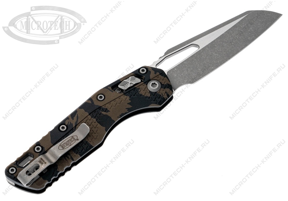 Нож Microtech 210T-10APPMTRC MSI Tiger Camo RAM-LOK Polymer - фотография 