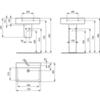 Раковина подвесная 70х46 см Ideal Standard Connect E8109MA