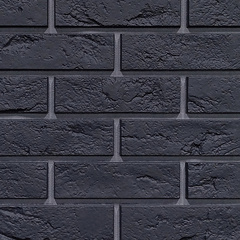 Фасадные панели Кирпич Баварский, графит Fineber (Файнбир)