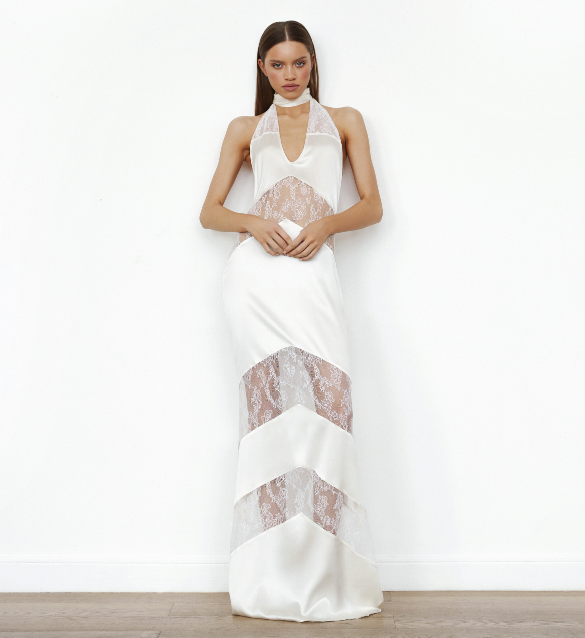 Платье из шелка SOLSTISS