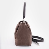 Сумка Саломея 503 эко-замша шоколад